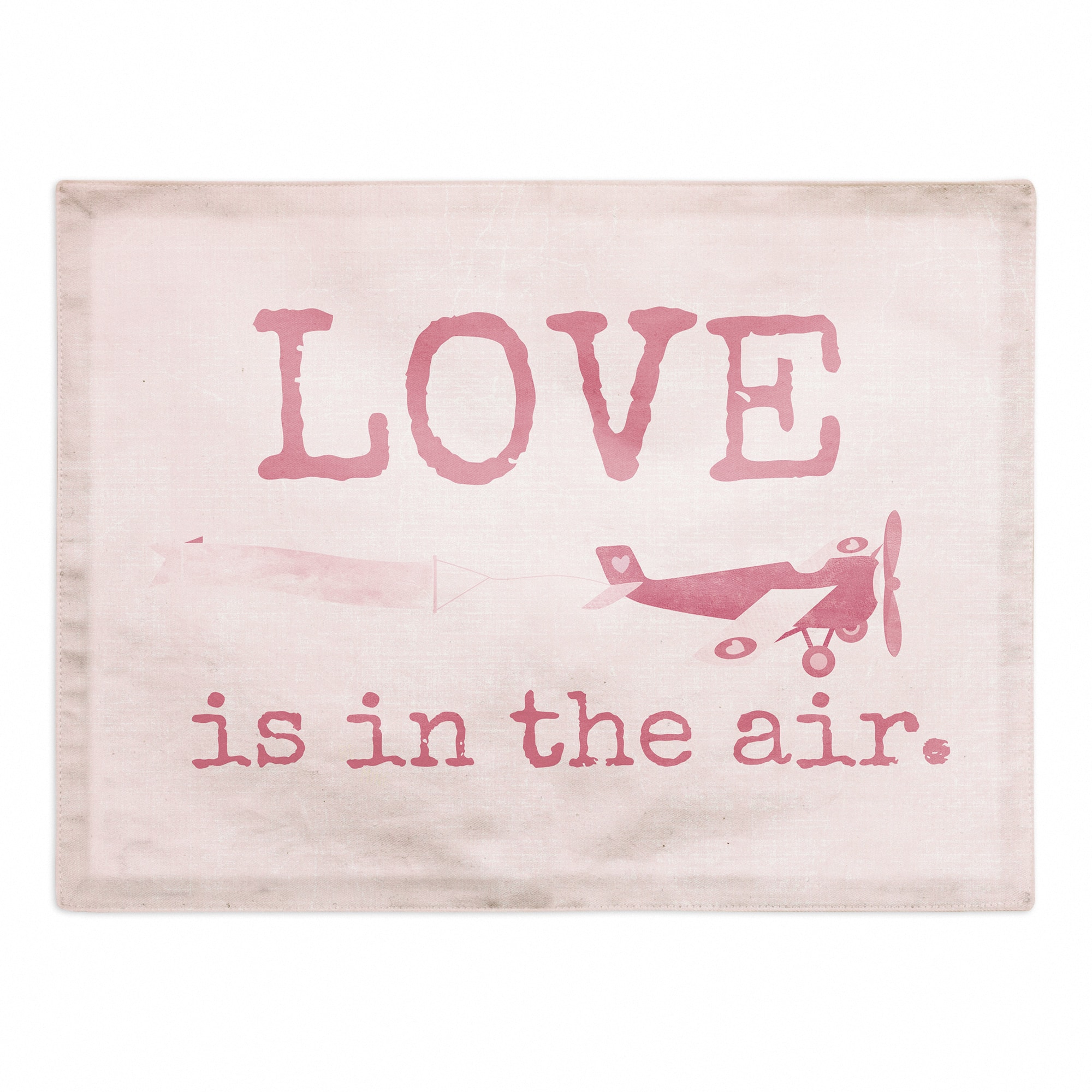 Love Is In The Air 14" x 18" Poly Twill Placemat